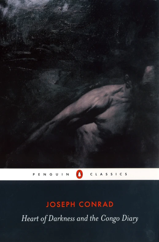 the cover to joseph conrad's heart of darkness and the contemplar