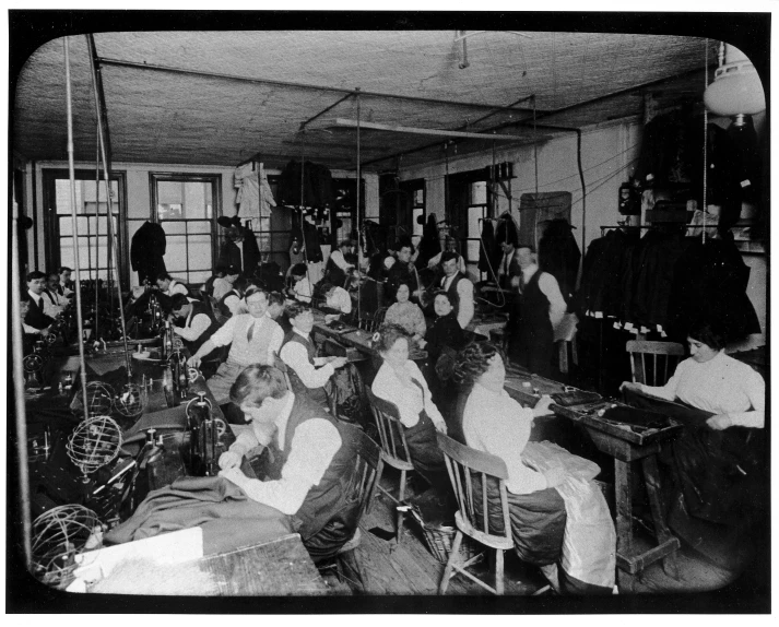group of young people in a room playing instruments