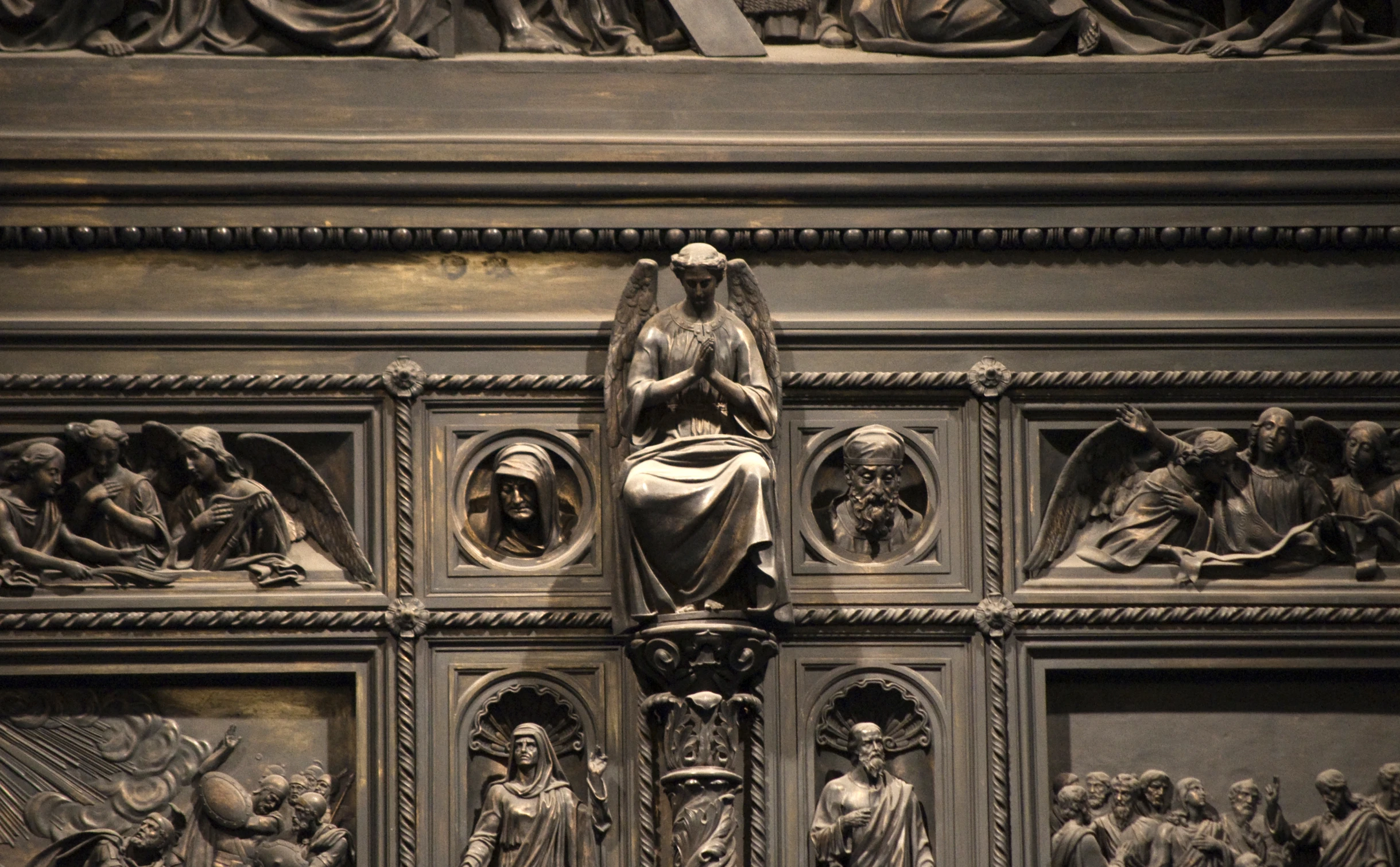 the statue in the church depicts all saints