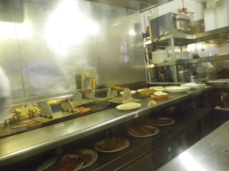 a chef in a restaurant kitchen preparing food