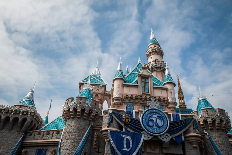 this is the entrance to sleeping beauty castle