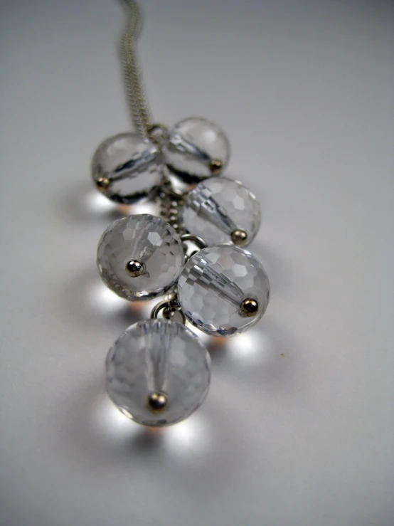 an image of the top view of some necklaces