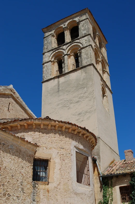 this is an image of a tall building with a clock