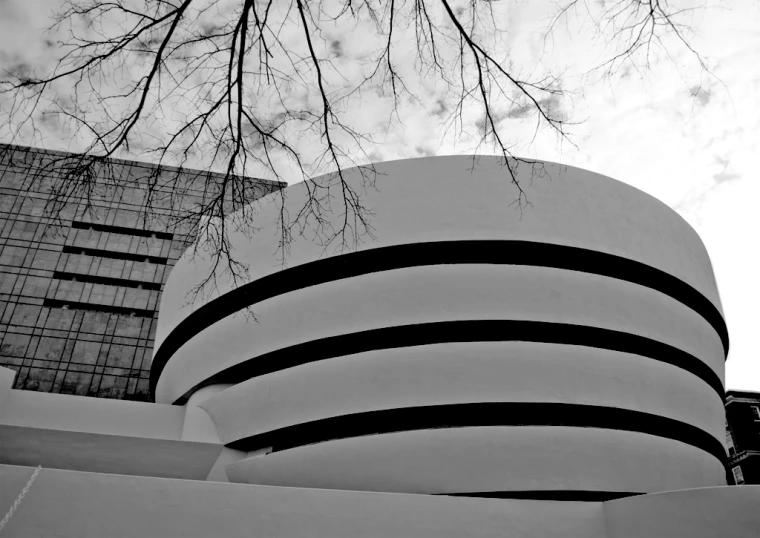 the dome of a building has many circular windows