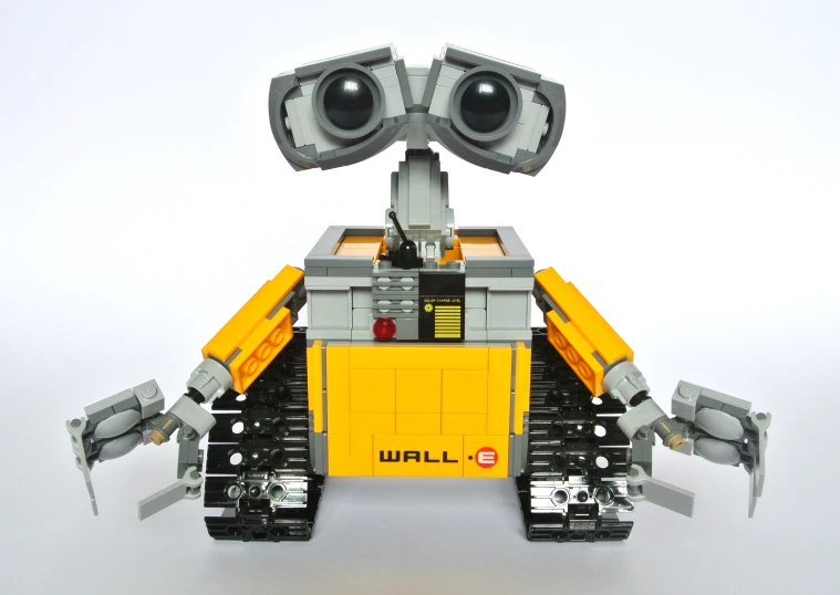 an image of a robot made from legos