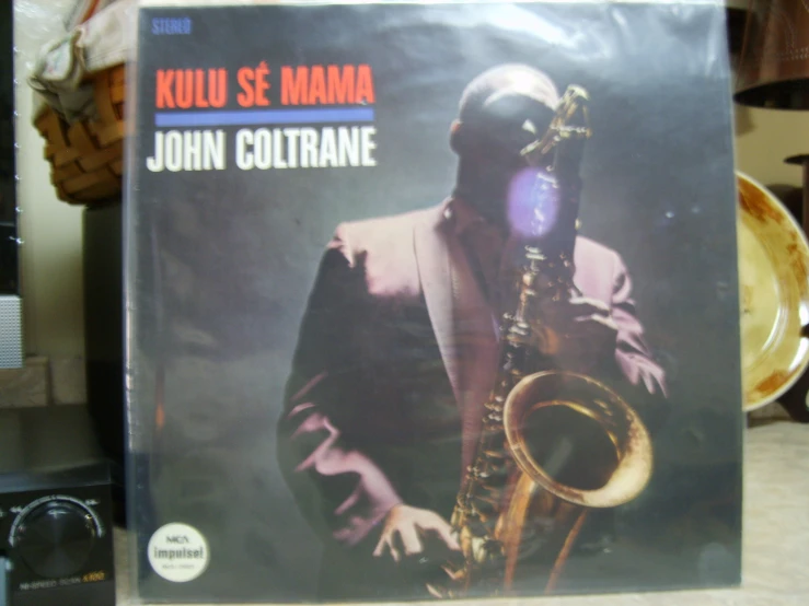 john coltane on the cover of his album kul se mam