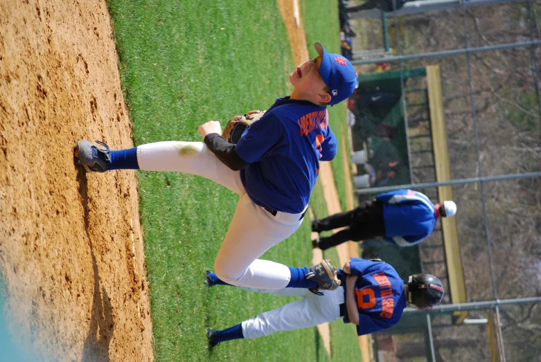 a  about to pitch a baseball