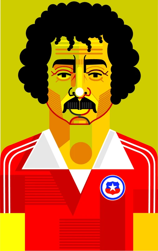 a po of an image of a soccer player with an evil look