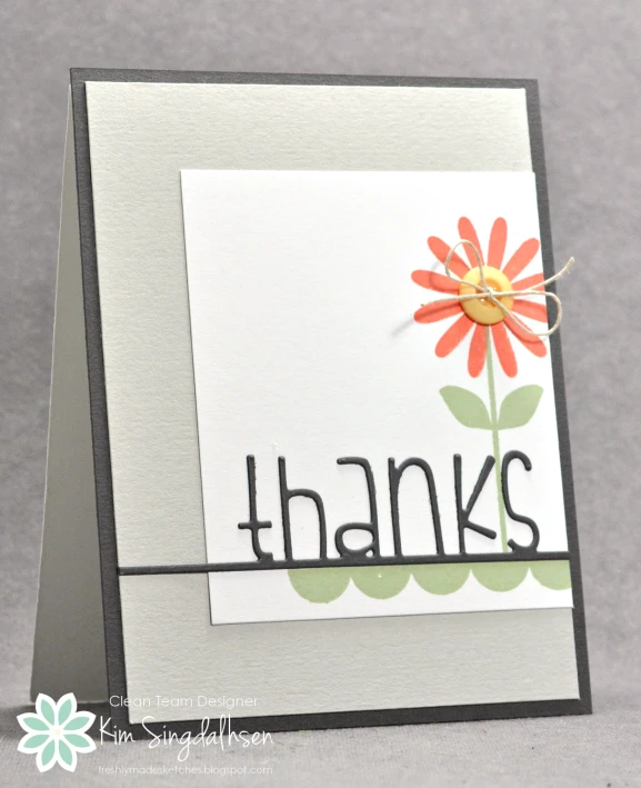 a close up image of an opened thank card