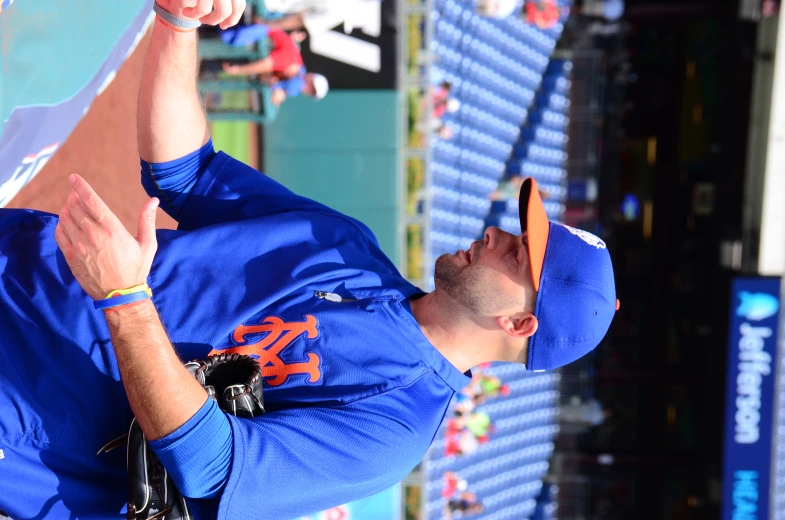 the mets are having soing in their hands before the game