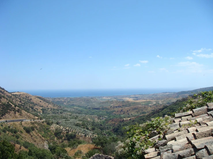 the blue sky over the mountains are a perfect place for trekking