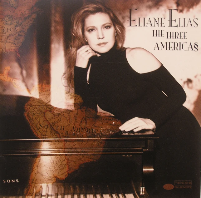 an advertit with an image of a woman sitting in front of a piano
