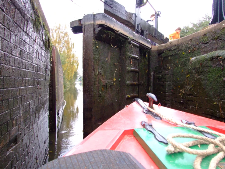 a view from the back of a boat on the water