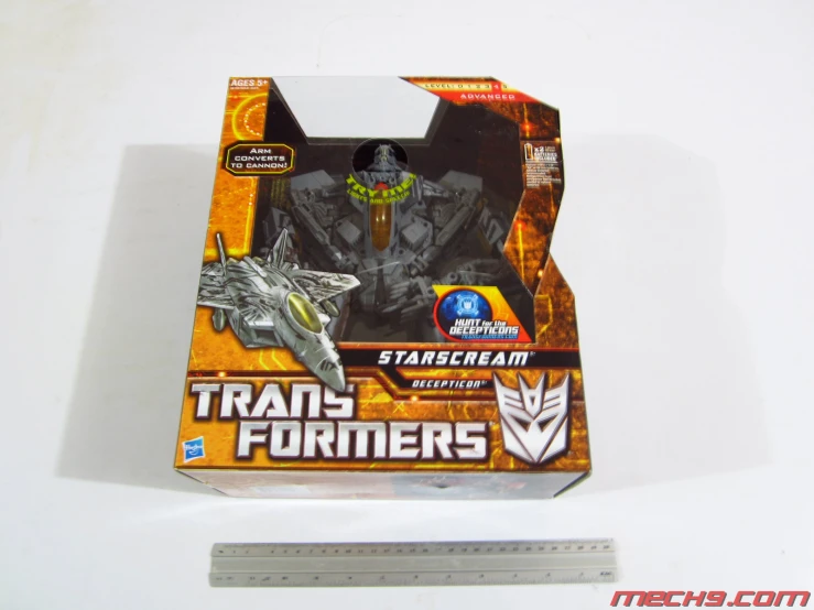 this box contains the new transformrs movie figure