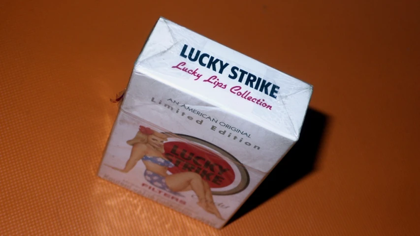 a packaged box of lucky strike baby diapers