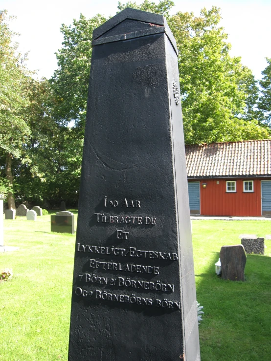 a grave stone reads the names of those fallen and fallen men