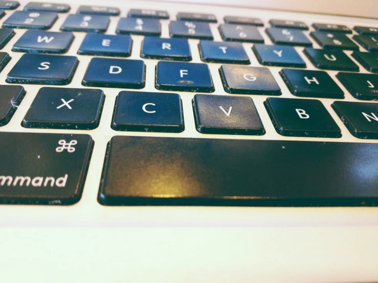 the keyboard on the computer has an old style key board