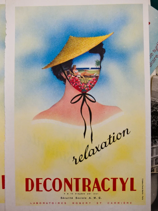 two different art deco posters from the 20s