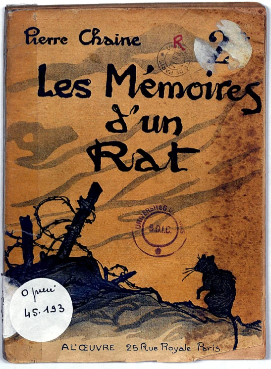 the cover to the book les memotes du rait by henri chaudeet