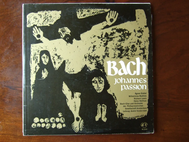 a book on bach by james passion