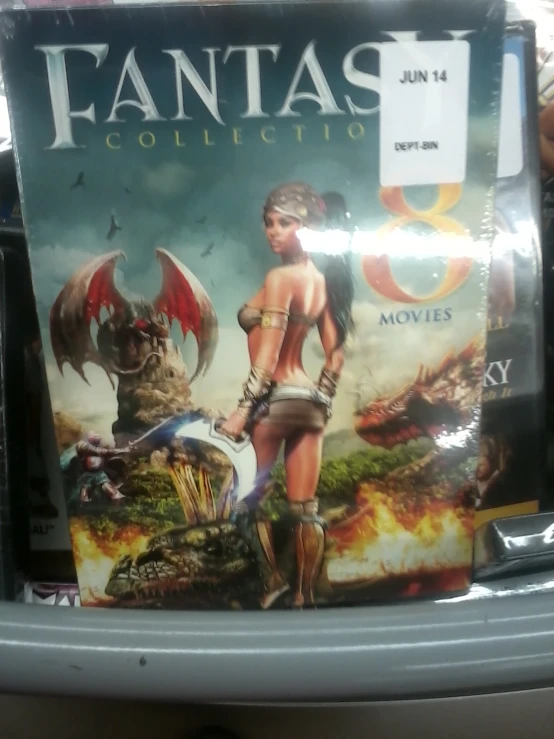 a wii game with an image of a  woman on the cover