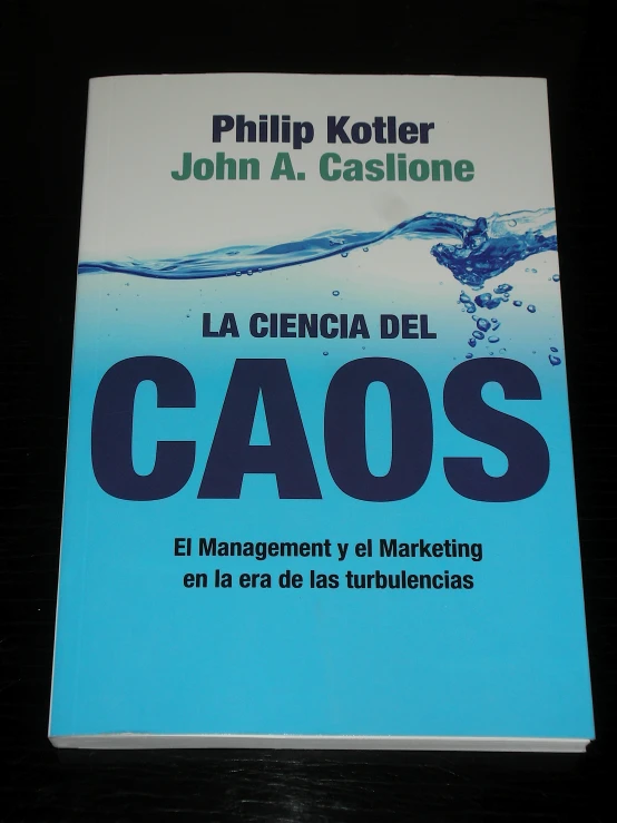book cover with the words cagoss in a blue ocean