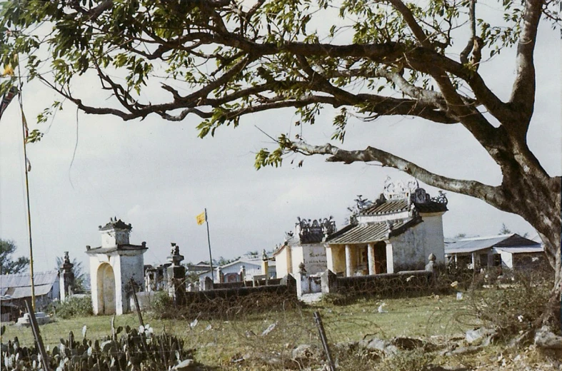 the cemetery is located at the old cemetery