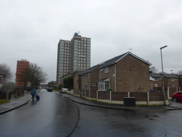 a street with buildings that are next to each other