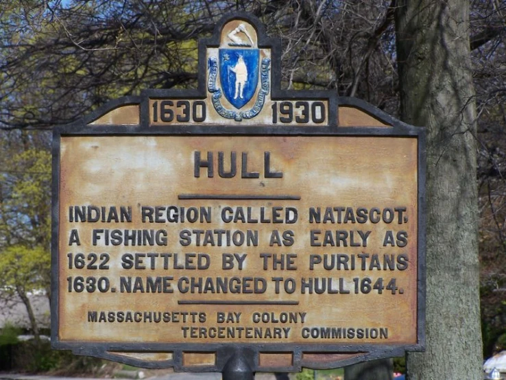 the marker for hull, indian region called matascot