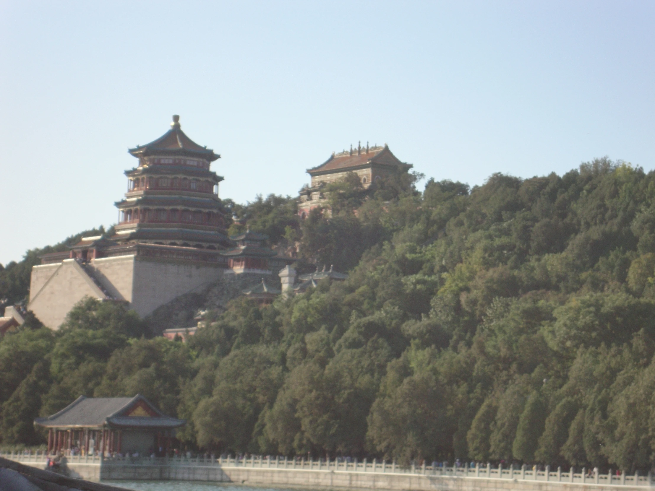 a beautiful building sitting on top of a hill