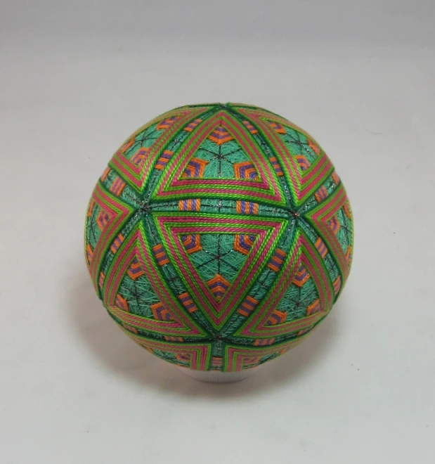 an image of a colorful decorative ball