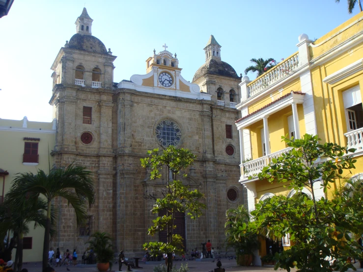 the old architecture and tower is very attractive