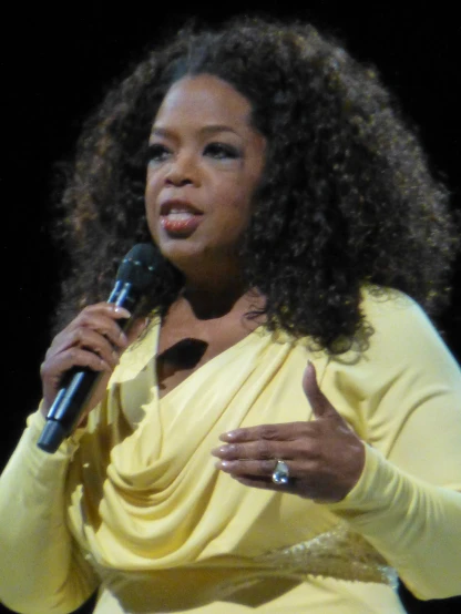 an image of a woman speaking at an event