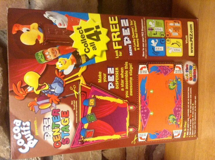 the back side of a box for an old nintendo games