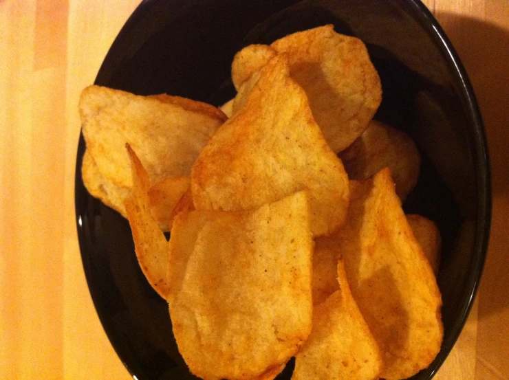 a bowl that has some kind of chips in it