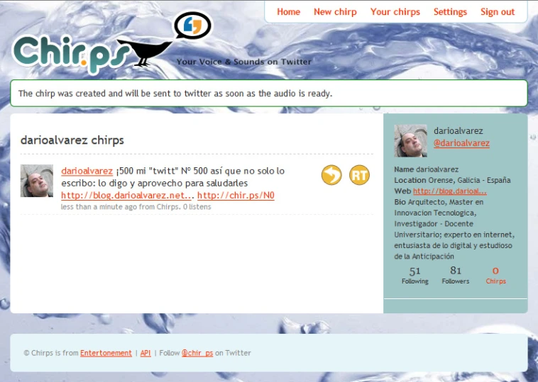 webpage screens of chirop's website