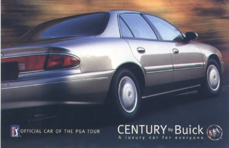 an advertit for the century buick