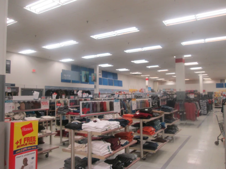 a man that is standing inside of a store