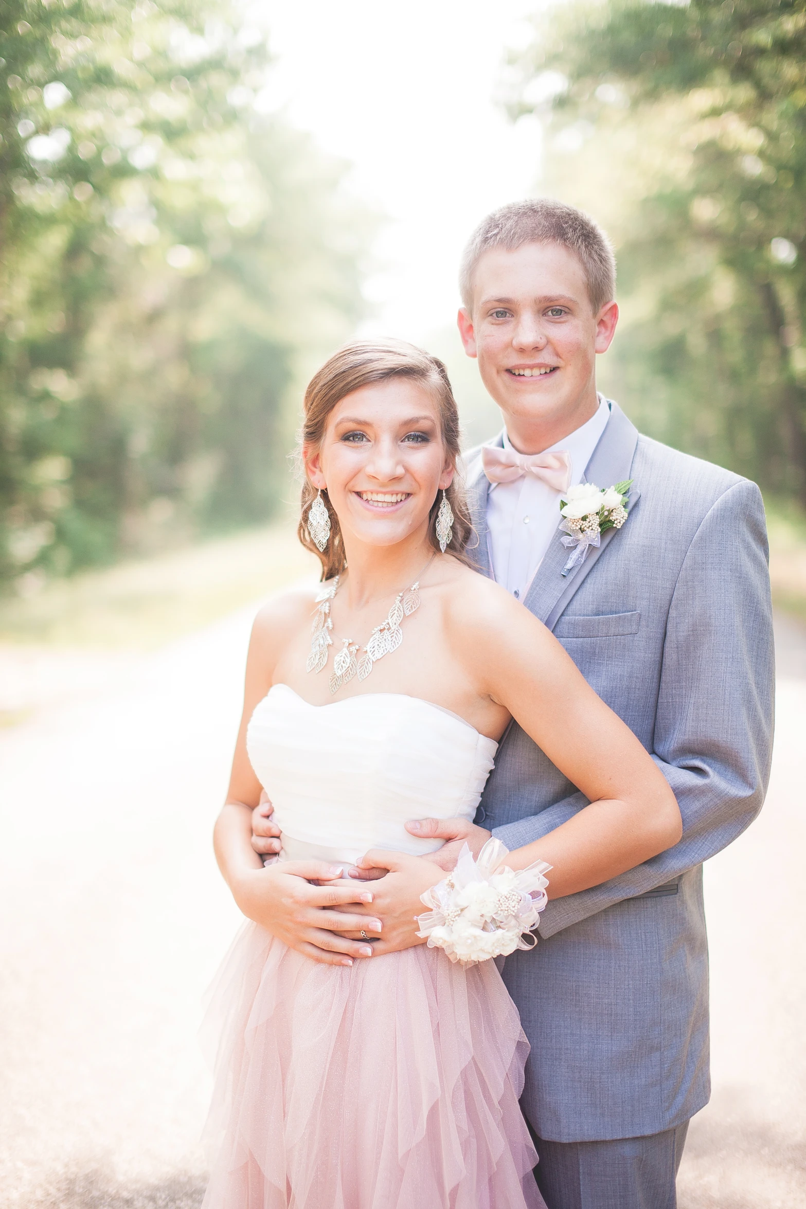 a man and woman posing for a picture