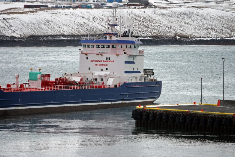 a large boat going through a body of water