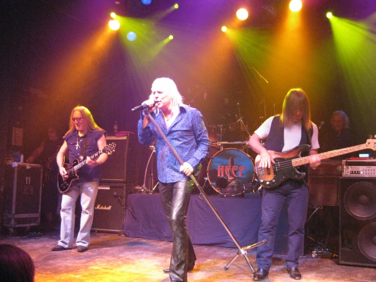 an image of a band performing on stage