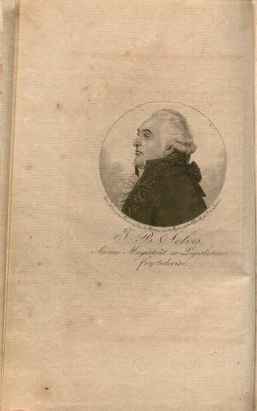 an old book with a portrait of thomas washington