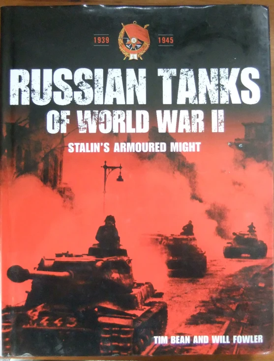 the book cover for russian tanks of world war ii