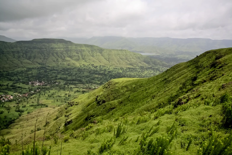 lush green hills and valleys surrounded by clouds