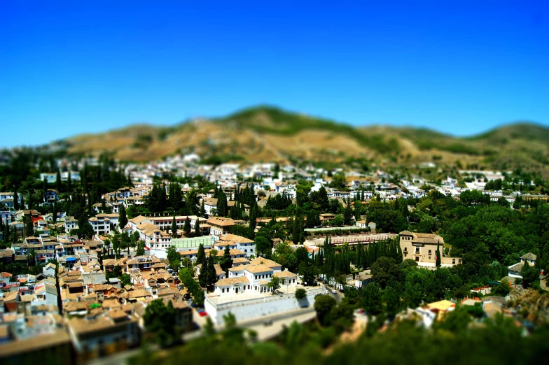 a village on the outskirts of a mountainous area