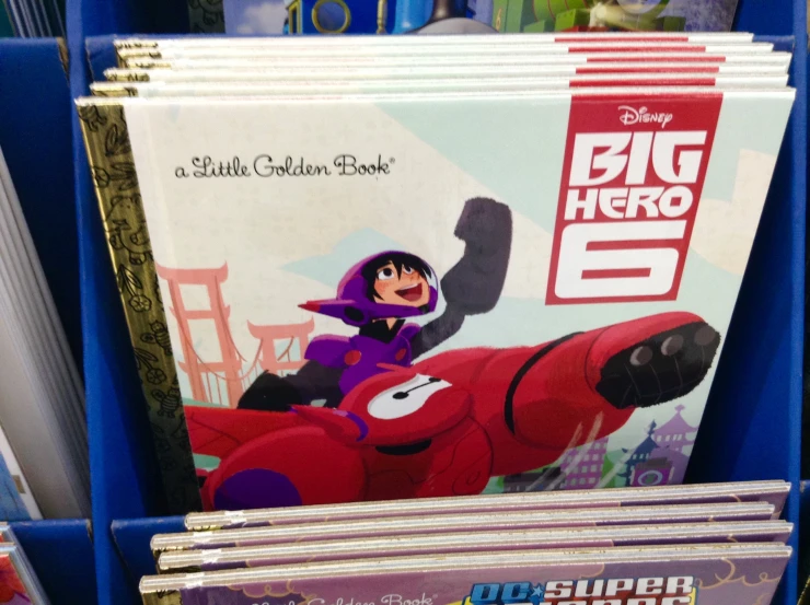 a book on the display for children