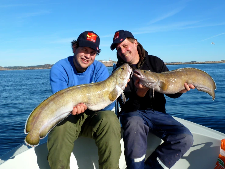 the fish was caught in this lake and it looks like they are ready to bite