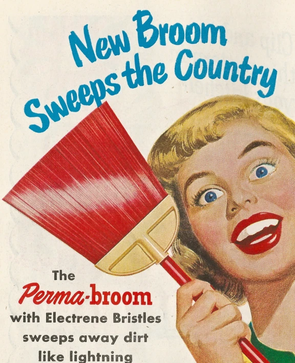 an advertit for tooth brushes featuring a woman blowing the brush