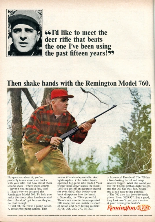 a man in plaid and red holds a gun