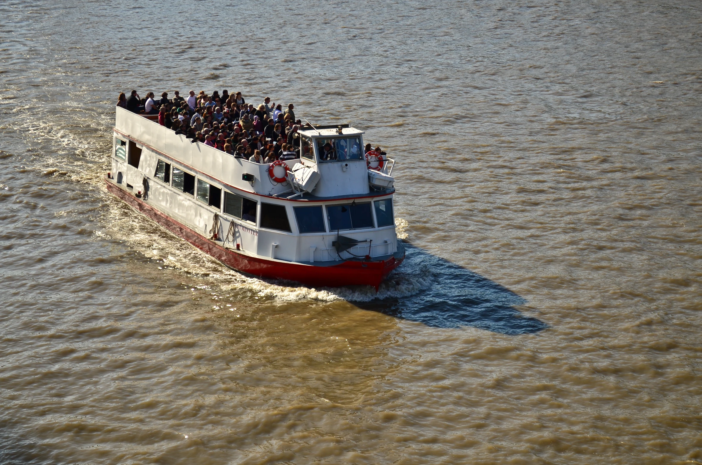 a large boat that is on a body of water